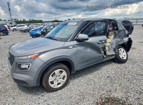 KMHRB8A38LU037735 2020 HYUNDAI VENUE Gray Задня ліва чверть