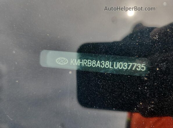 KMHRB8A38LU037735 2020 HYUNDAI VENUE Gray 