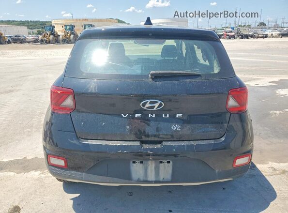 KMHRB8A39LU026291 2020 HYUNDAI VENUE Black უკანა ხედი