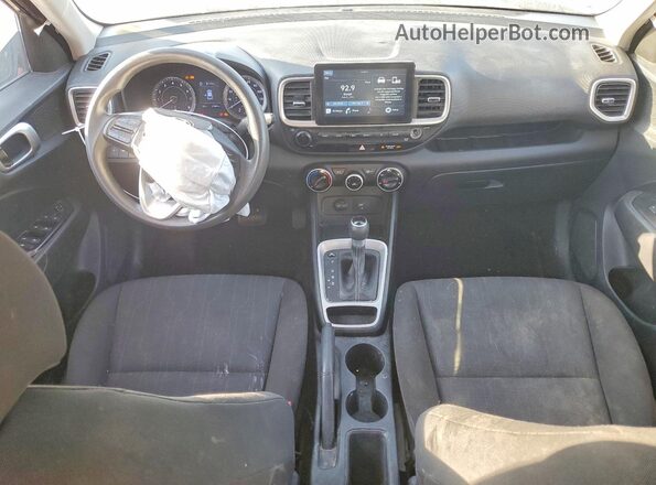 KMHRB8A39LU026291 2020 HYUNDAI VENUE Black წინა პანელის ხედი