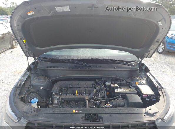 KMHRB8A39NU160432 2022 HYUNDAI VENUE Gray Вид ззаду