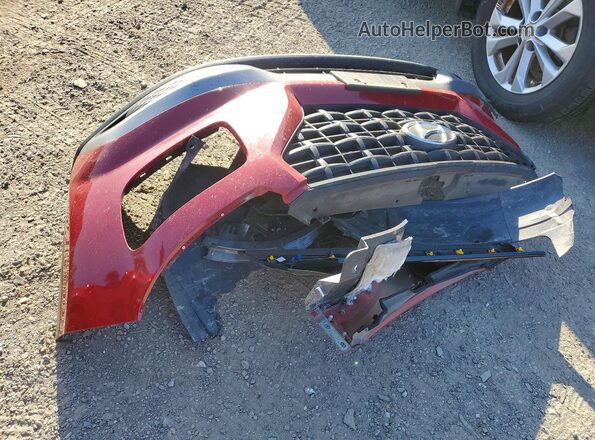 KMHRB8A3XMU097310 2021 HYUNDAI VENUE Red Widok naklejki z numerem VIN