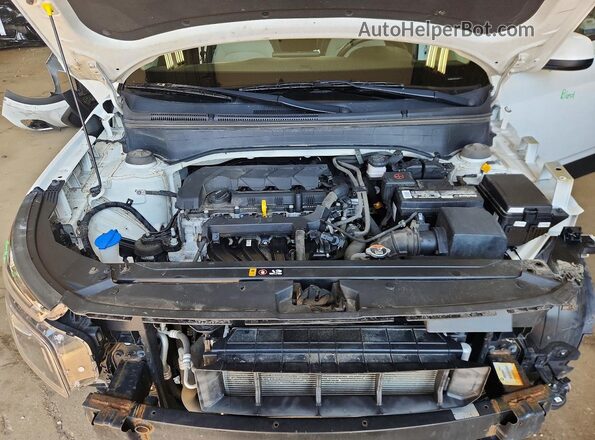 KMHRC8A30LU019811 2020 HYUNDAI VENUE Белый Вид подкапотного пространства