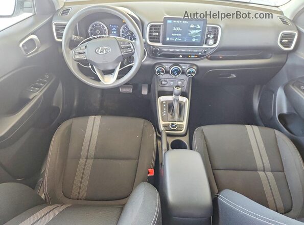 KMHRC8A30LU043610 2020 HYUNDAI VENUE White Widok deski rozdzielczej