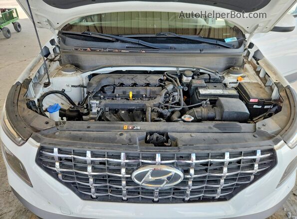 KMHRC8A30LU043610 2020 HYUNDAI VENUE White Widok wnętrza z tyłu