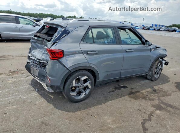 KMHRC8A30NU166911 2022 HYUNDAI VENUE Gray Rear right