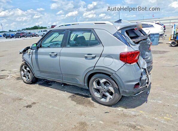 KMHRC8A30NU166911 2022 HYUNDAI VENUE Gray Rear left
