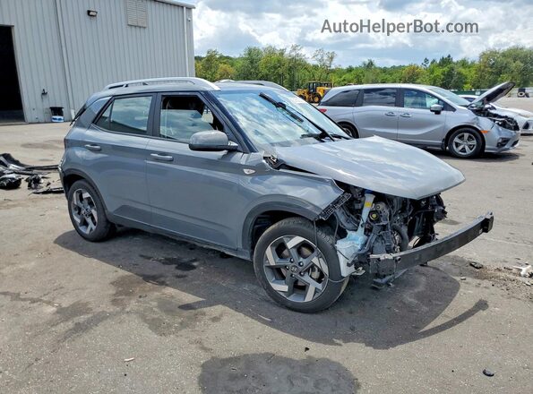 KMHRC8A30NU166911 2022 HYUNDAI VENUE Gray Front right