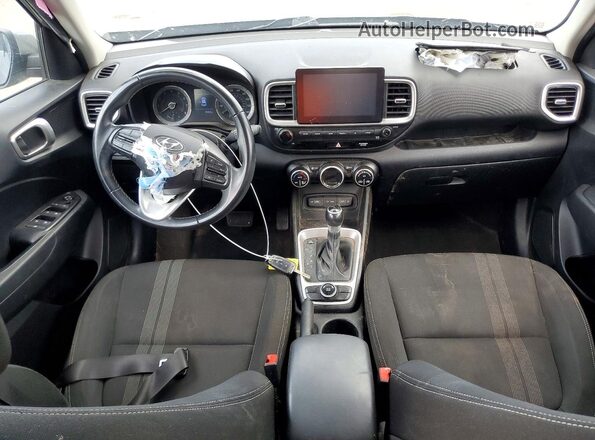 KMHRC8A30NU166911 2022 HYUNDAI VENUE Gray Dashboard view