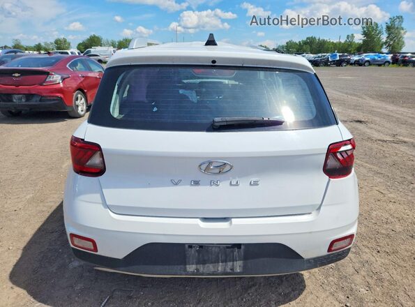 KMHRC8A30NU176385 2022 HYUNDAI VENUE White უკანა ხედი