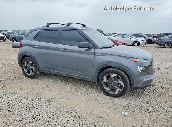 KMHRC8A30NU200930 2022 HYUNDAI VENUE Gray Delantero derecho