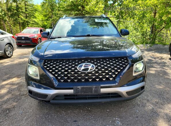 KMHRC8A30NU206744 2022 HYUNDAI VENUE Black Vista frontal