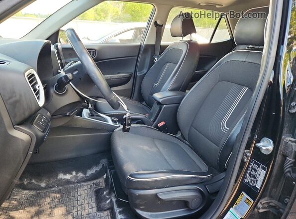 KMHRC8A30NU206744 2022 HYUNDAI VENUE Black Vista interior delantera