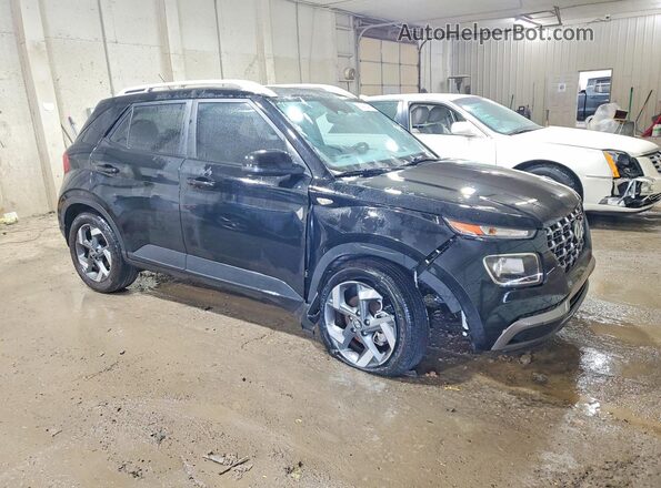 KMHRC8A30PU213227 2023 HYUNDAI VENUE Black Передня права чверть