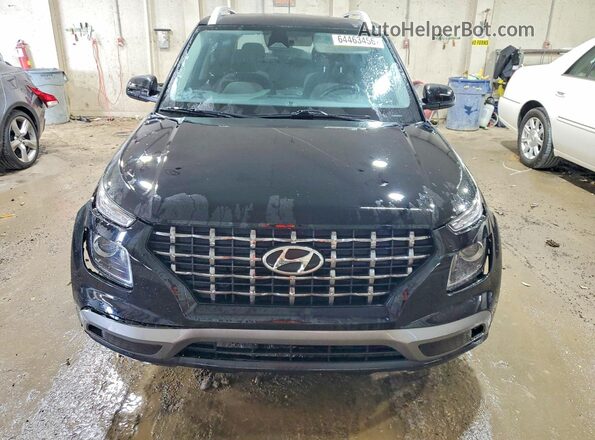 KMHRC8A30PU213227 2023 HYUNDAI VENUE Black Вид спереду