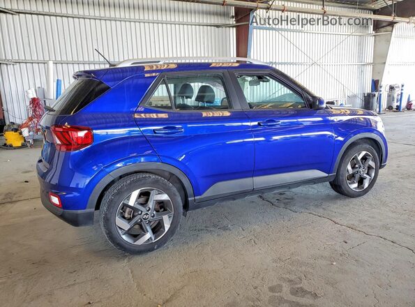 KMHRC8A30PU221103 2023 HYUNDAI VENUE Синий Задняя правая четверть