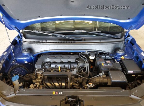 KMHRC8A30PU221103 2023 HYUNDAI VENUE Синий Вид подкапотного пространства