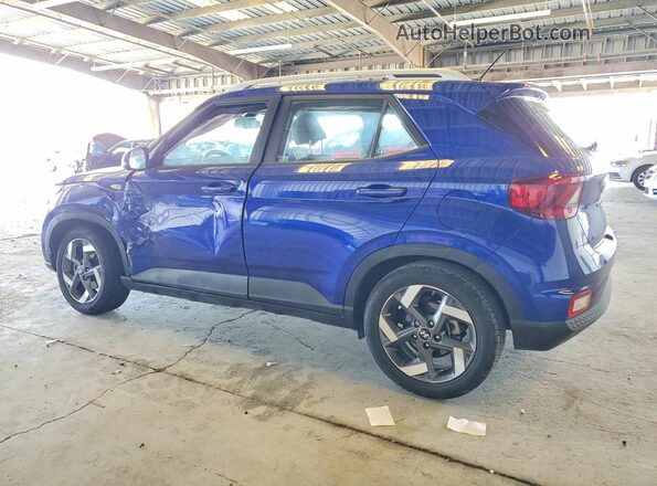 KMHRC8A30PU221103 2023 HYUNDAI VENUE Синий Задняя левая четверть