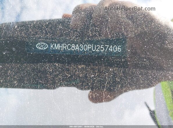 KMHRC8A30PU257406 2023 HYUNDAI VENUE White Вид підкапотного простору