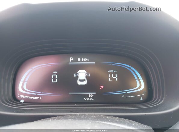KMHRC8A30PU257406 2023 HYUNDAI VENUE White Вид задніх сидінь