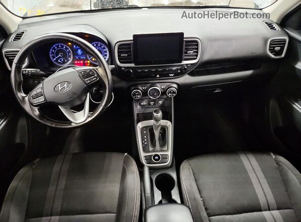 KMHRC8A31LU029960 2020 HYUNDAI VENUE Silver Widok deski rozdzielczej
