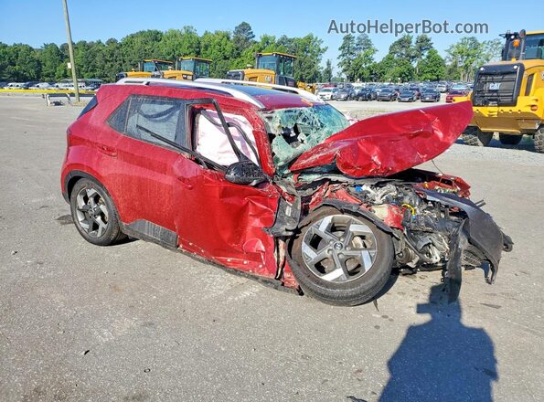 KMHRC8A31PU231865 2023 HYUNDAI VENUE Maroon Delantero derecho