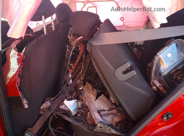 KMHRC8A31PU231865 2023 HYUNDAI VENUE Maroon Vista de los asientos traseros