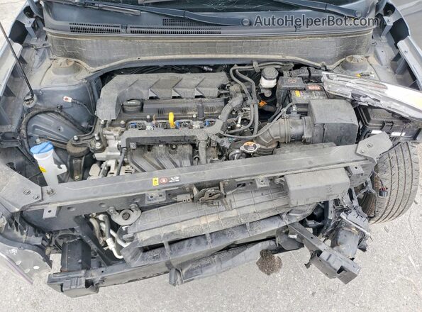 KMHRC8A31PU250058 2023 HYUNDAI VENUE Серый Вид задней части салона