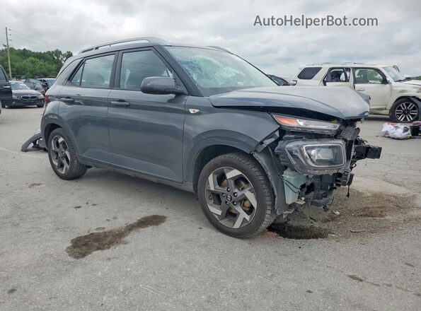 KMHRC8A31PU250058 2023 HYUNDAI VENUE Серый Передняя правая четверть