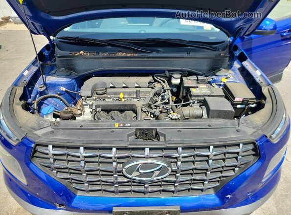 KMHRC8A31PU269127 2023 HYUNDAI VENUE Blue Շարժիչի բաժամունքի տեսք