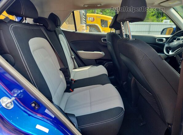 KMHRC8A31PU269127 2023 HYUNDAI VENUE Blue Սալոնի հետևի տեսք