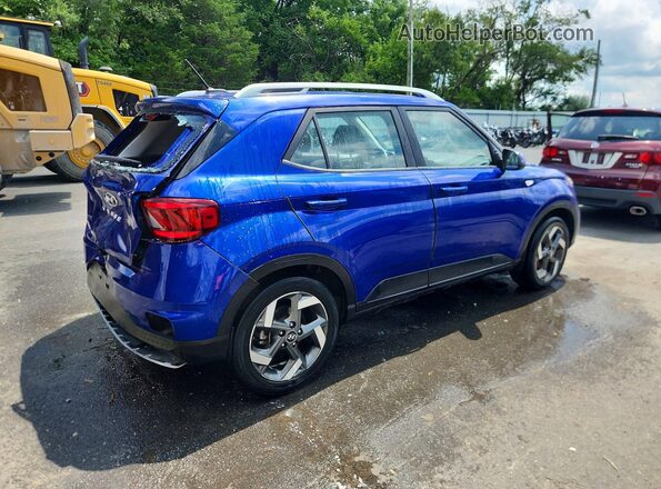 KMHRC8A31PU269127 2023 HYUNDAI VENUE Blue Հետևի աջ
