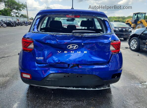 KMHRC8A31PU269127 2023 HYUNDAI VENUE Blue Հետևի տեսք