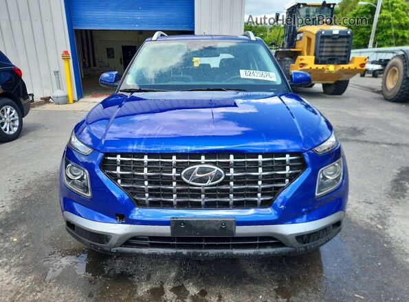 KMHRC8A31PU269127 2023 HYUNDAI VENUE Blue Դիմացի տեսք