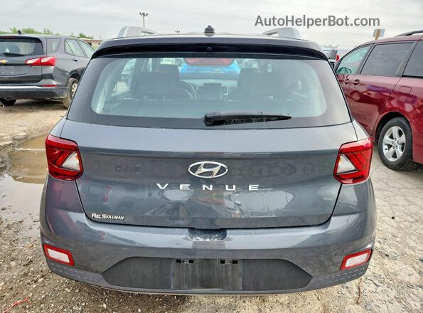 KMHRC8A31RU308026 2024 HYUNDAI VENUE Gray Widok z tyłu