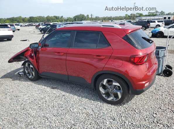 KMHRC8A31SU376705 2025 HYUNDAI VENUE Red უკანა მარცხენა