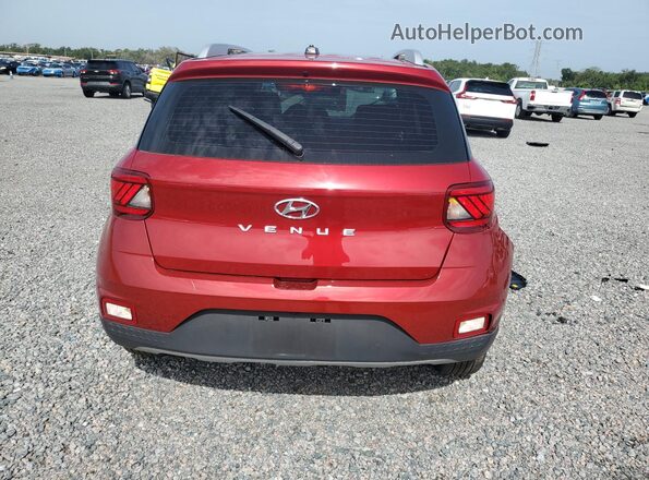 KMHRC8A31SU376705 2025 HYUNDAI VENUE Red უკანა ხედი