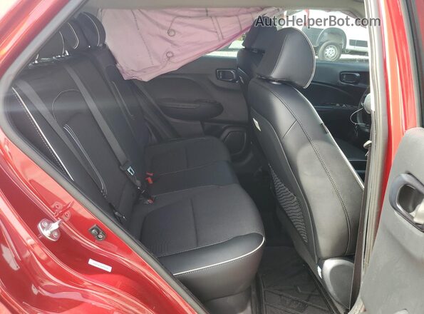 KMHRC8A31SU376705 2025 HYUNDAI VENUE Red უკანა სავარძლების ხედი