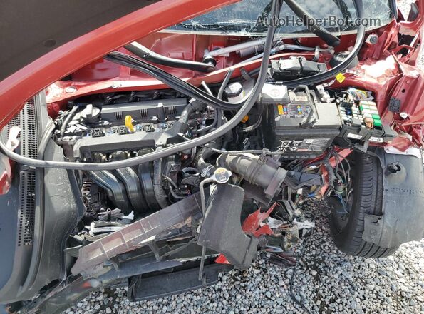KMHRC8A31SU376705 2025 HYUNDAI VENUE Red უკანა სალონის ხედი