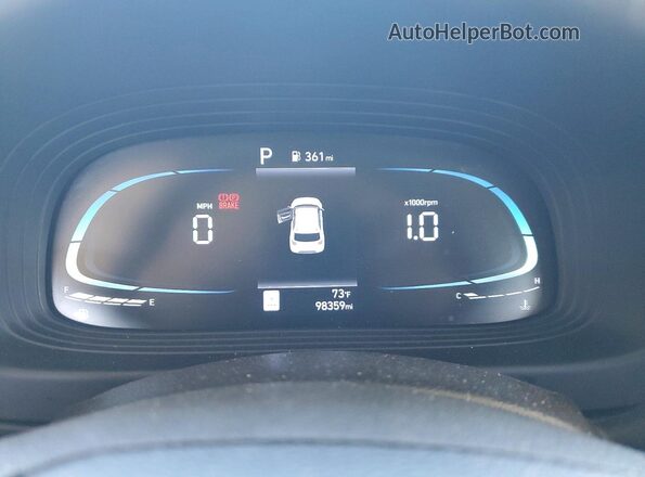 KMHRC8A32PU247945 2023 HYUNDAI VENUE Gray Սարքավորումների վահանակի տեսք