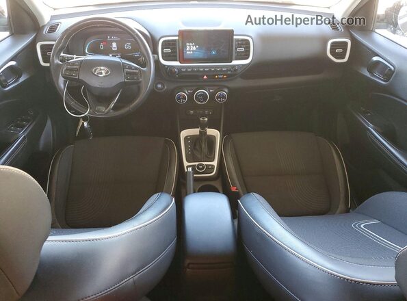 KMHRC8A32PU247945 2023 HYUNDAI VENUE Gray Առջևի վահանակի տեսք