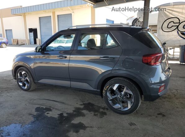 KMHRC8A32PU247945 2023 HYUNDAI VENUE Gray Սալոնի 360 աստիճան տեսք