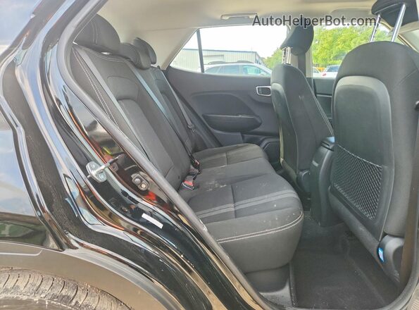 KMHRC8A32PU256516 2023 HYUNDAI VENUE Black Vista de los asientos traseros
