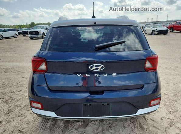 KMHRC8A32PU261554 2023 HYUNDAI VENUE Blue Vista trasera
