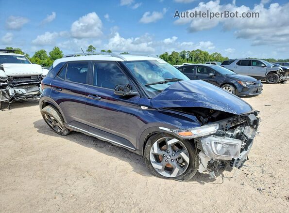 KMHRC8A32PU261554 2023 HYUNDAI VENUE Blue Delantero derecho