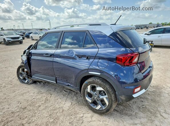 KMHRC8A32PU261554 2023 HYUNDAI VENUE Blue Trasero izquierdo