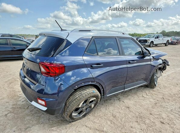 KMHRC8A32PU261554 2023 HYUNDAI VENUE Blue Trasero derecho