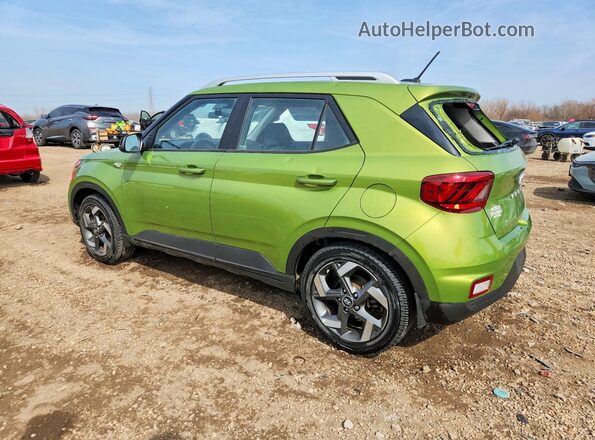 KMHRC8A32PU276555 2023 HYUNDAI VENUE Green უკანა მარცხენა