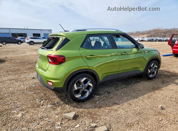 KMHRC8A32PU276555 2023 HYUNDAI VENUE Green უკანა მარჯვენა