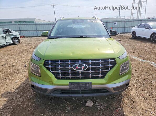 KMHRC8A32PU276555 2023 HYUNDAI VENUE Green წინა ხედი